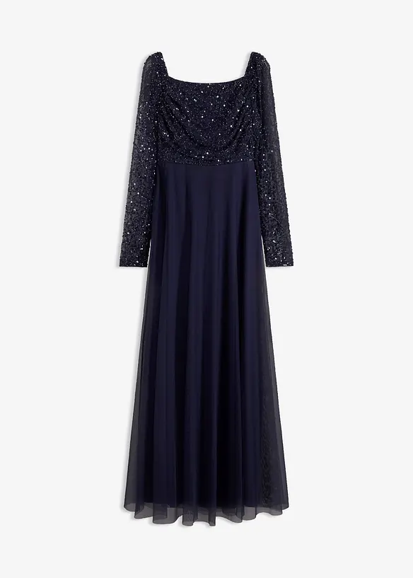Abito da sera con ricami e paillettes, bonprix
