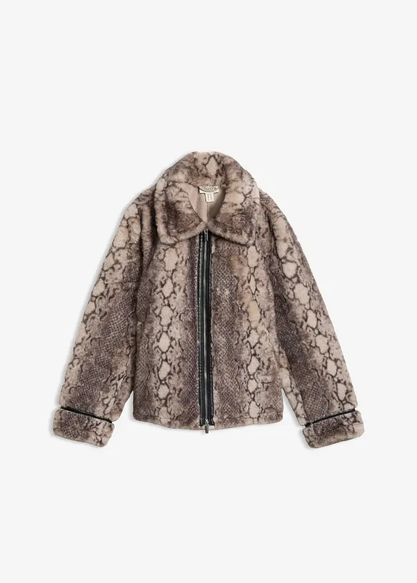 Giacca in ecopelliccia, bonprix