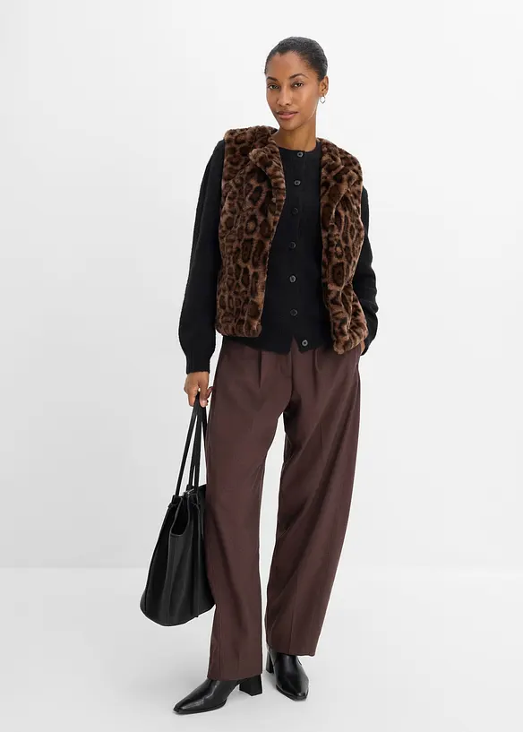 Gilet in pelliccia sintetica, bonprix