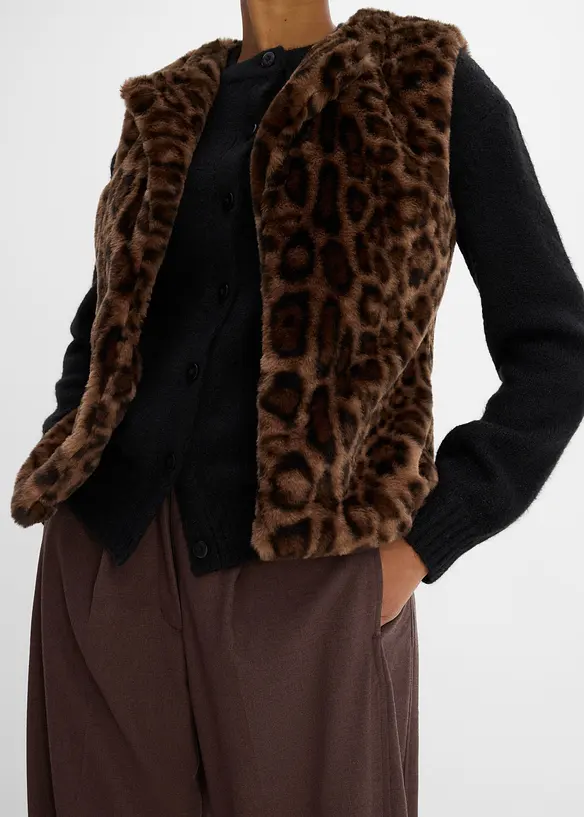 Gilet in pelliccia sintetica, bonprix