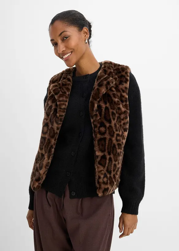 Gilet in pelliccia sintetica, bonprix