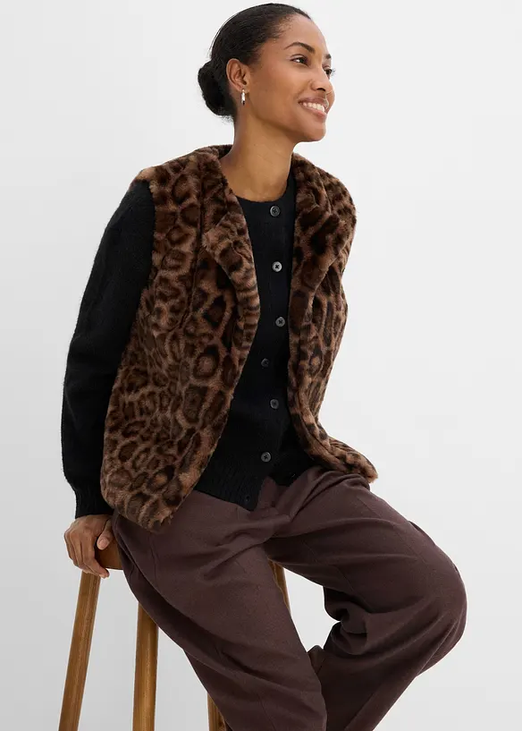 Gilet in pelliccia sintetica, bonprix