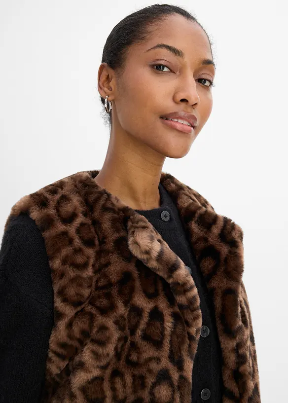 Gilet in pelliccia sintetica, bonprix