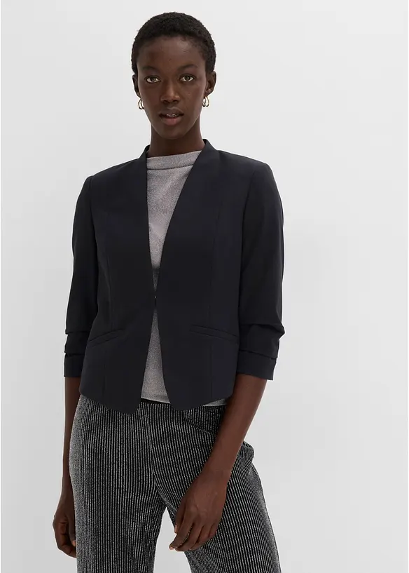 Blazer con maniche a 3/4 arricciate, bonprix