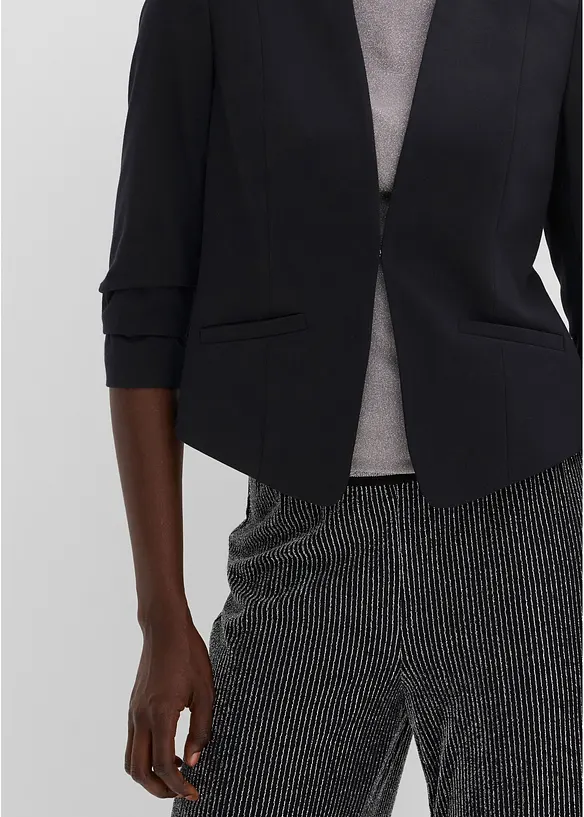 Blazer con maniche a 3/4 arricciate, bonprix