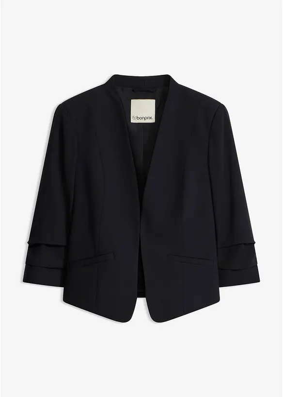 Blazer con maniche a 3/4 arricciate, bonprix