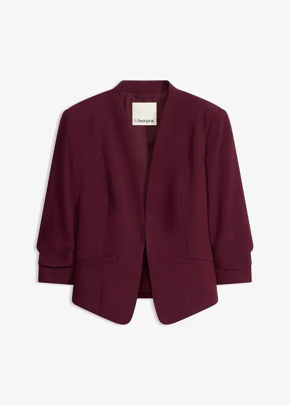 Blazer con maniche a 3/4 arricciate, bonprix