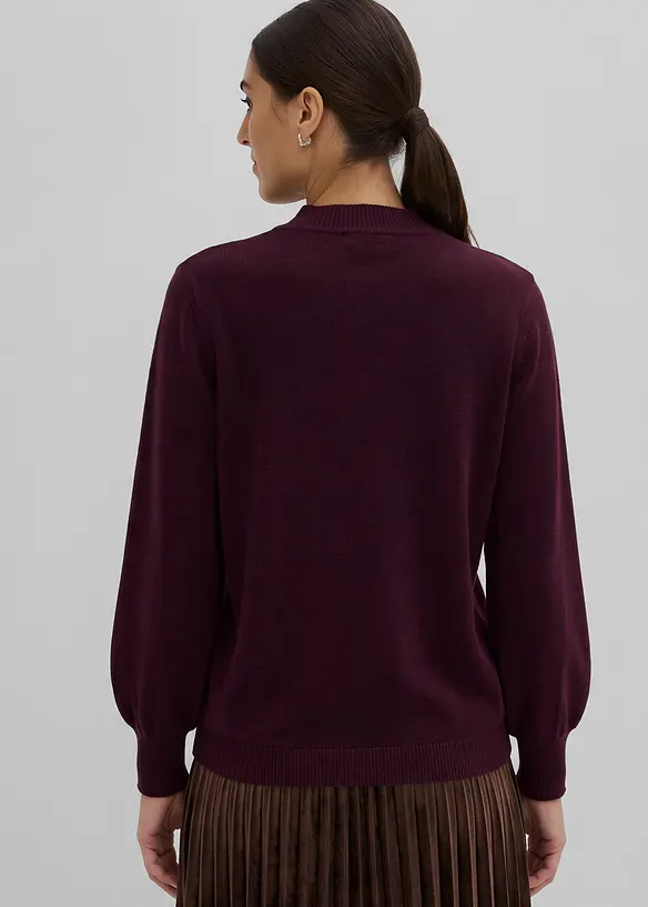 Maglione con paillettes, bonprix