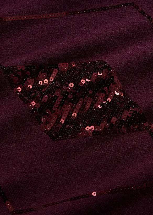 Maglione con paillettes, bonprix