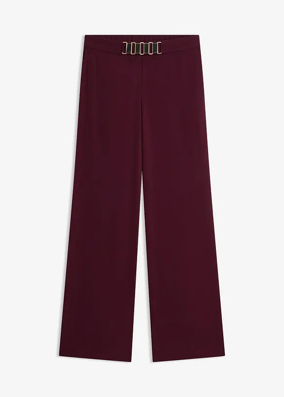 Pantaloni da completo con vita decorata, bonprix