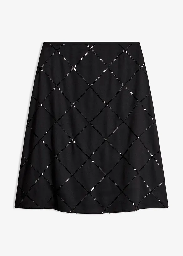 Gonna con paillettes, bonprix