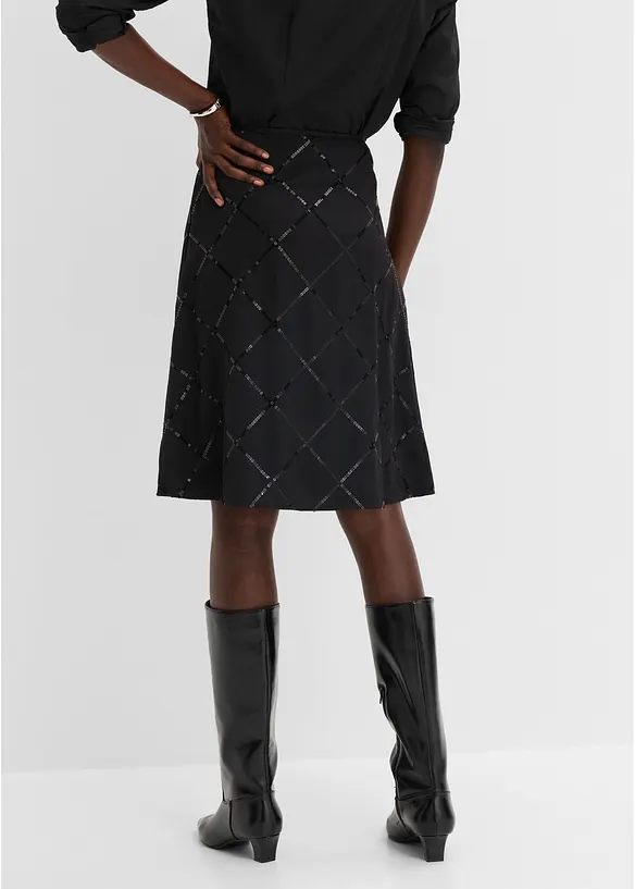 Gonna con paillettes, bonprix