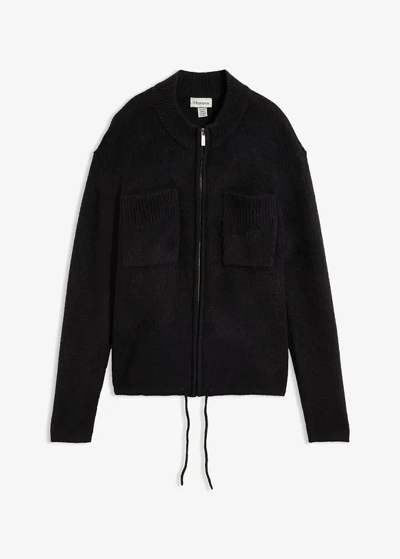 Cardigan in filato fine, bonprix