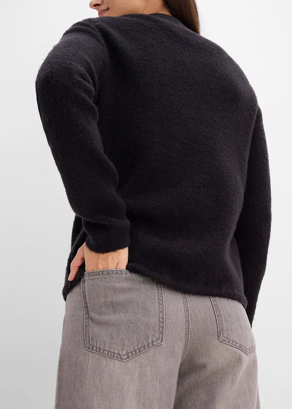 Cardigan in filato fine, bonprix