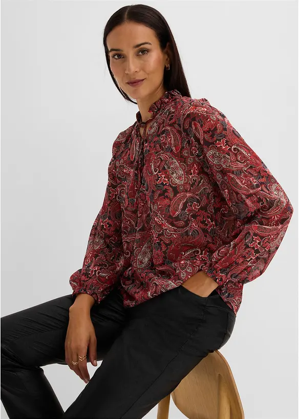Tunica in fantasia paisley, bonprix