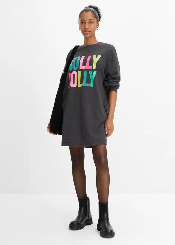 Abito oversize in felpa, bonprix