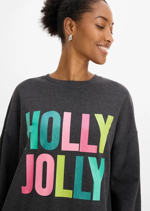 Abito oversize in felpa, bonprix