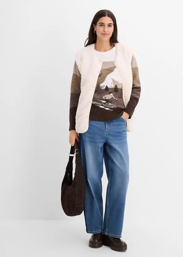 Maglione ampio, bonprix