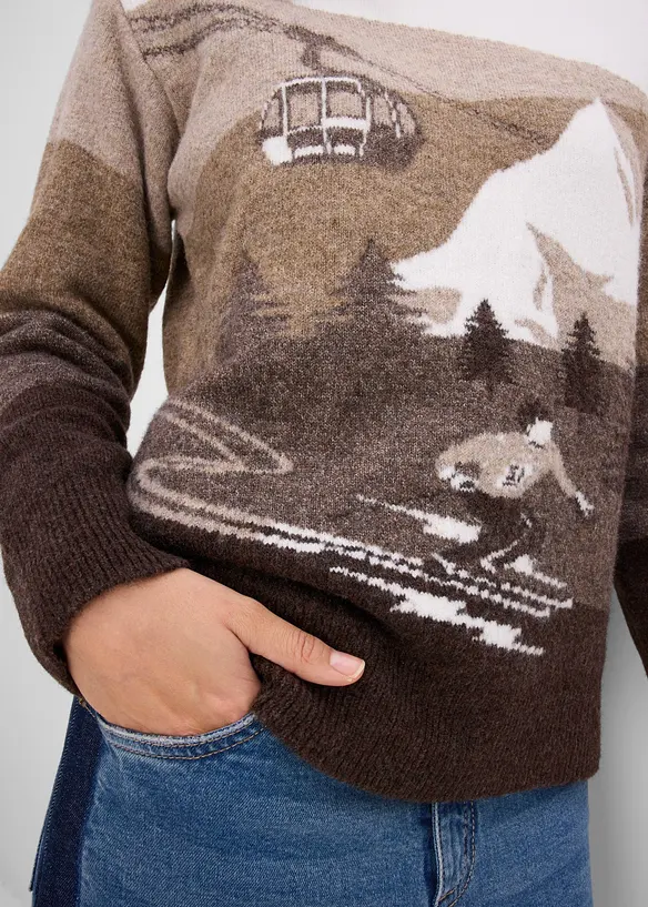 Maglione ampio, bonprix