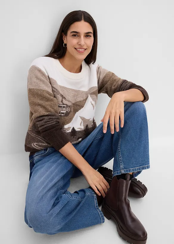 Maglione ampio, bonprix