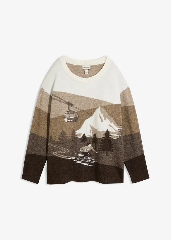 Maglione ampio, bonprix