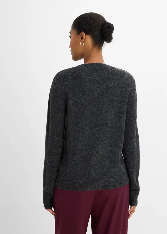 Cardigan con paillettes scintillanti, bonprix