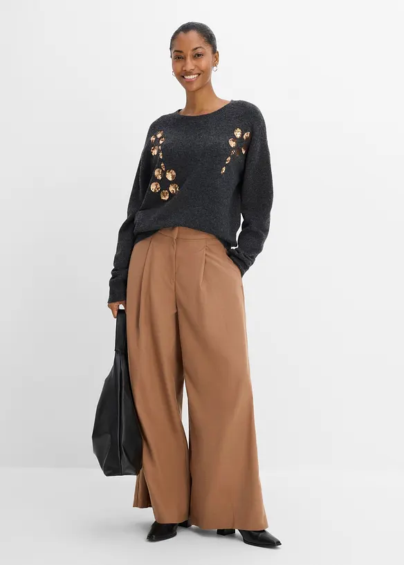 Maglione in filato fine, bonprix