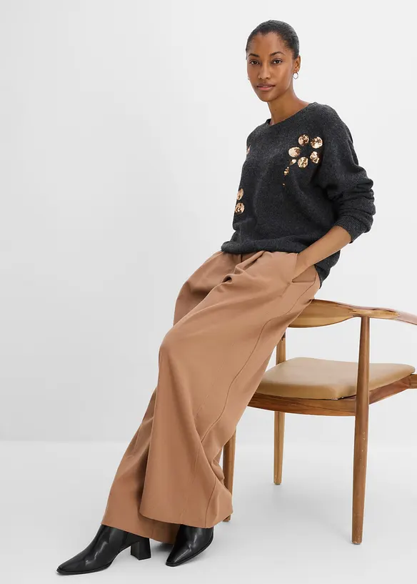 Maglione in filato fine, bonprix