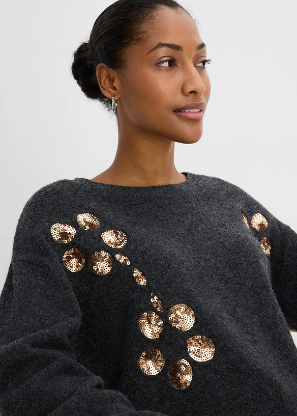 Maglione in filato fine, bonprix