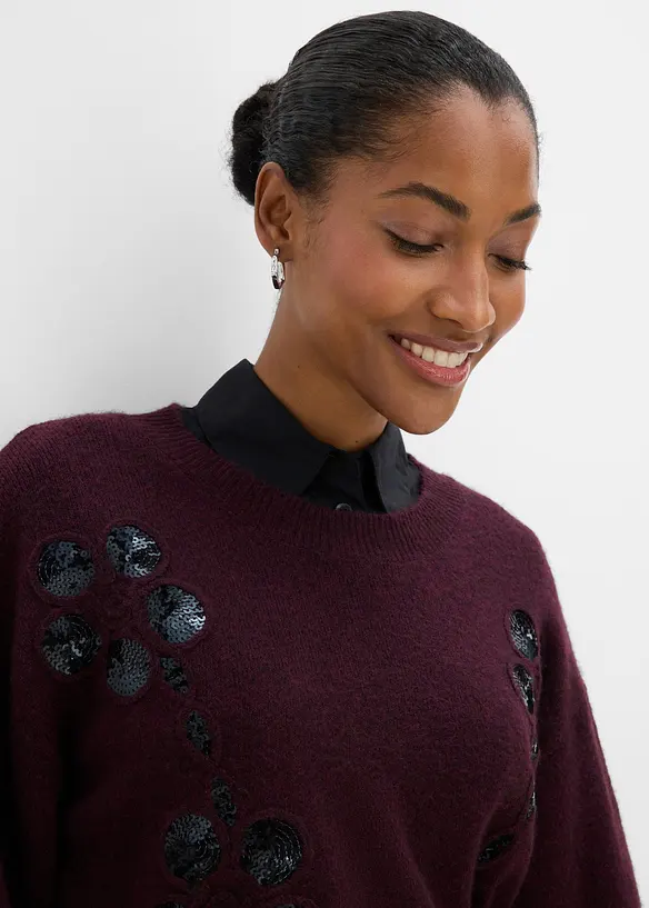 Maglione in filato fine, bonprix