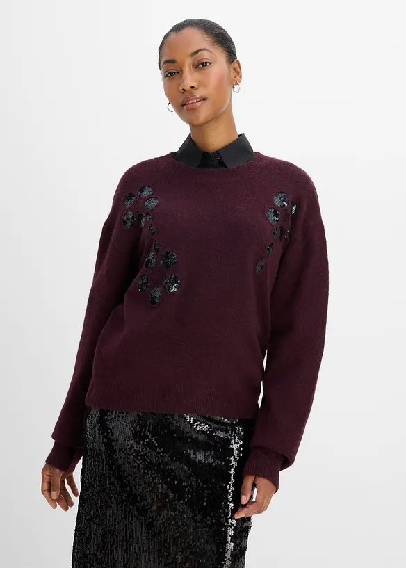 Maglione in filato fine, bonprix