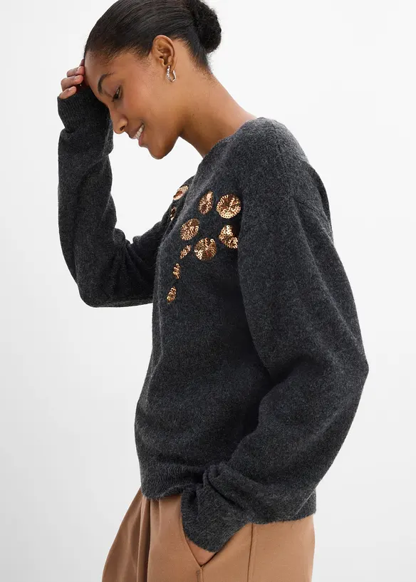 Maglione in filato fine, bonprix