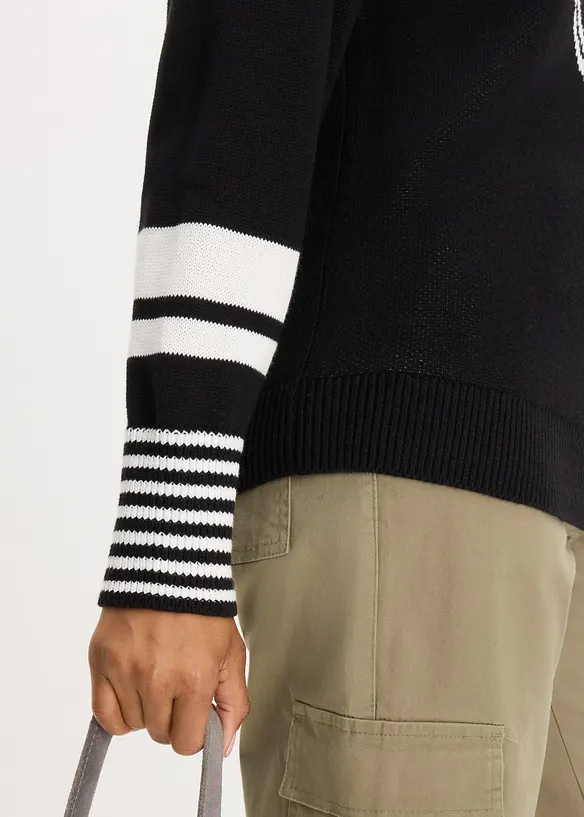 Maglione jacquard, bonprix