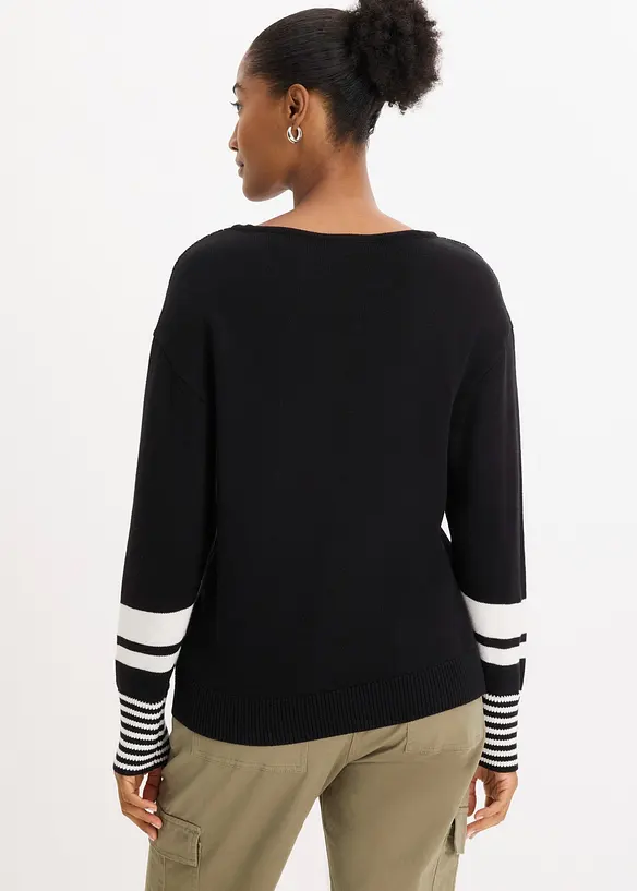 Maglione jacquard, bonprix