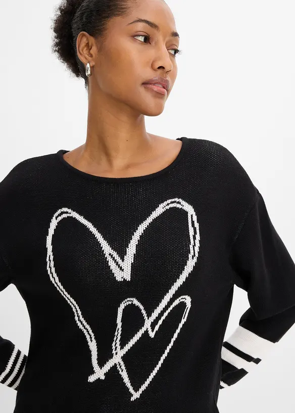Maglione jacquard, bonprix