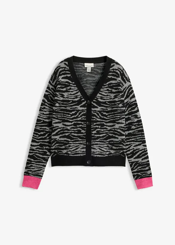 Cardigan jacquard, bonprix