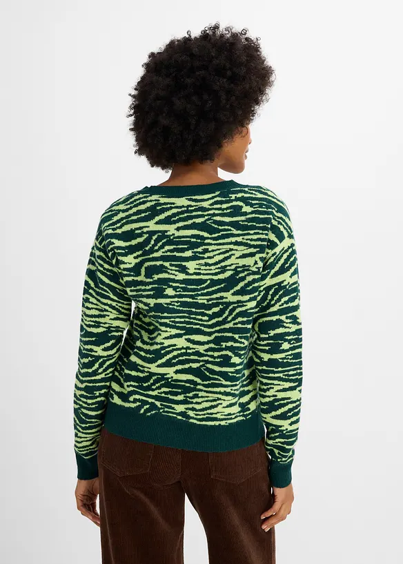Cardigan jacquard, bonprix