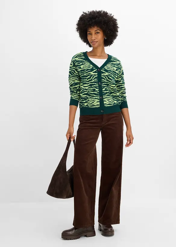 Cardigan jacquard, bonprix