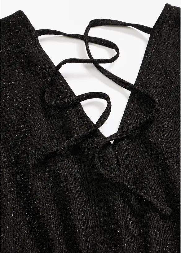 Abito con scollo a V e laccetto dietro, bonprix