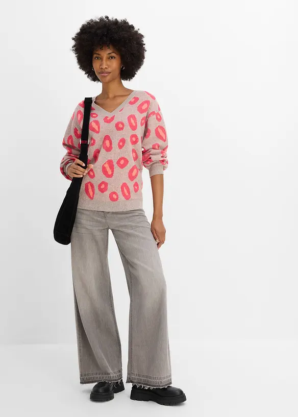 Maglione largo, bonprix