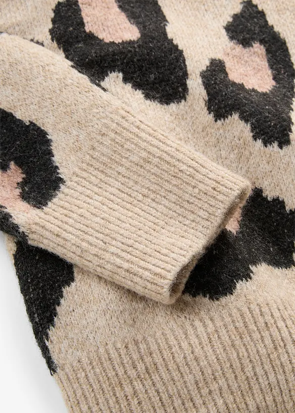 Maglione con motivo jacquard, bonprix