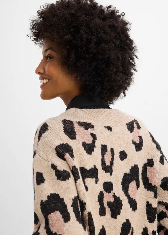 Maglione con motivo jacquard, bonprix