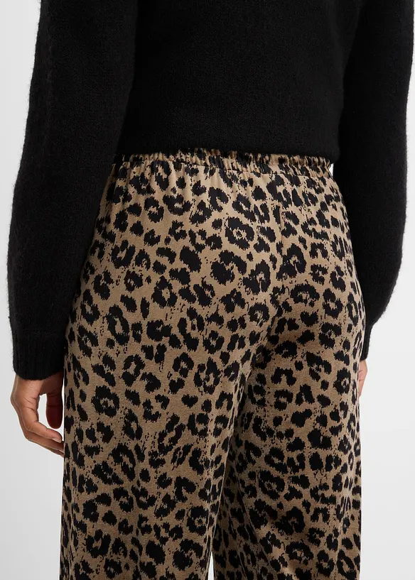 Pantaloni a palazzo in velluto morbido, bonprix