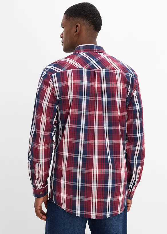 Camicia a maniche lunghe con taglio comfort, bonprix