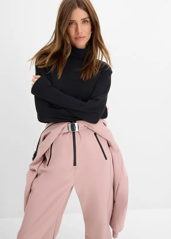 Tuta da sci in softshell idrorepellente, imbottita e calda, bonprix