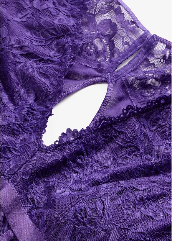 Body con pizzo morbido, bonprix