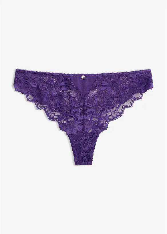 Perizoma con morbido pizzo, bonprix