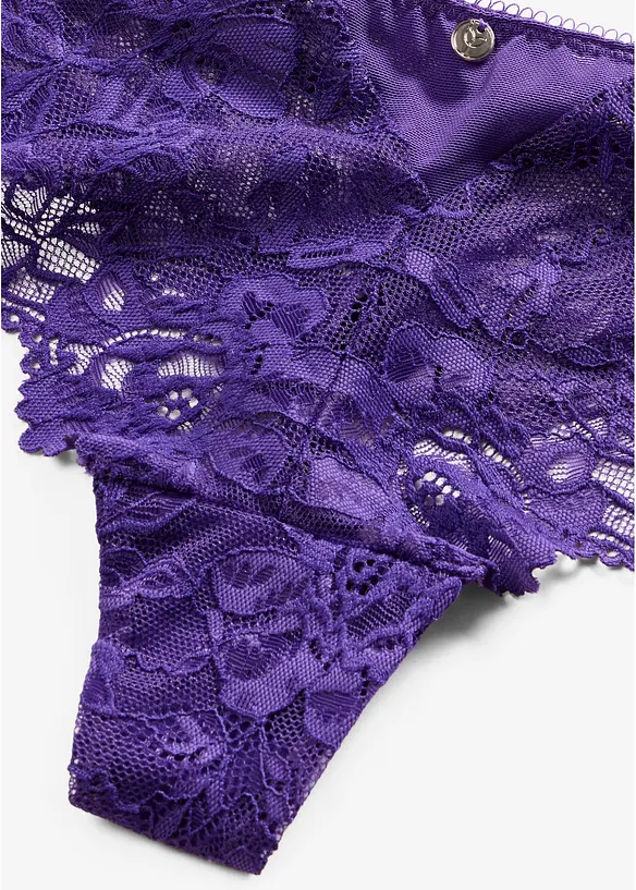 Perizoma con morbido pizzo, bonprix