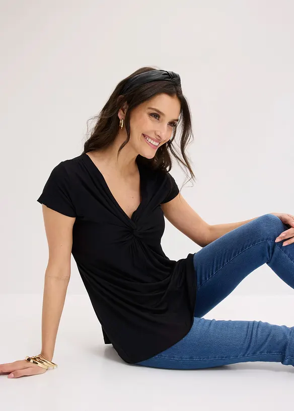 Maglia in misto viscosa morbido, bonprix