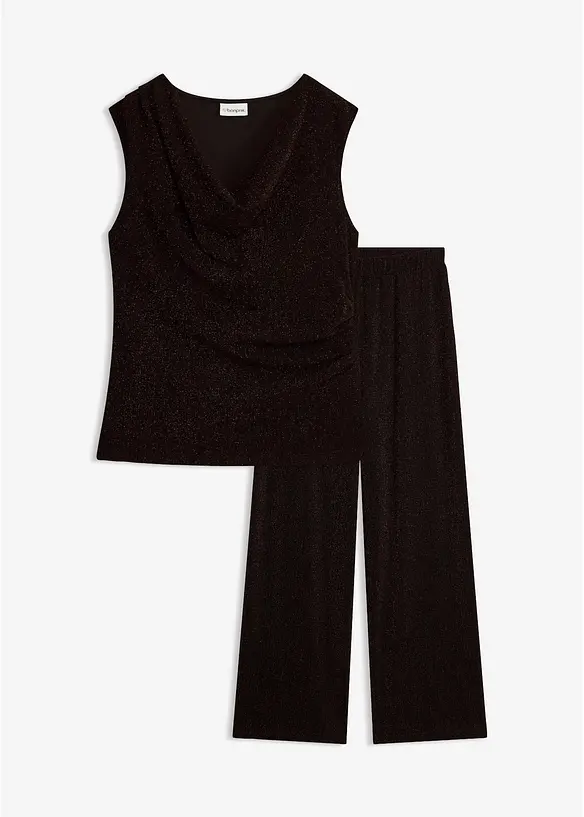 Top e pantaloni (set 2 pezzi), bonprix